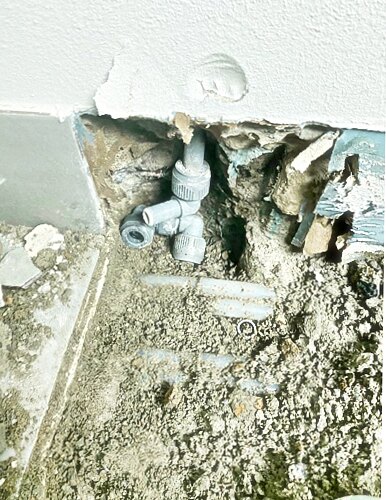 보일러 배관 누수 시공 현장 4